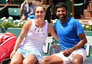 A file image of Rohan Bopanna and Gabriela... A file image of Rohan Bopanna and Gabriela...