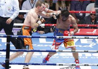 Manny Pacquiao lost his WBO welterweight world... Manny Pacquiao lost his WBO welterweight world...