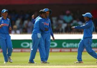 Deepti Sharma celebrates with captain Mithali Raj... Deepti Sharma celebrates with captain Mithali Raj...