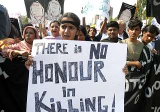 Woman stabbed to death by brother in Pakistan's... Woman stabbed to death by brother in Pakistan's...