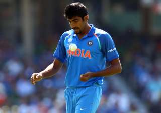 Jasprit Bumrah of India during the ICC Champions... Jasprit Bumrah of India during the ICC Champions...