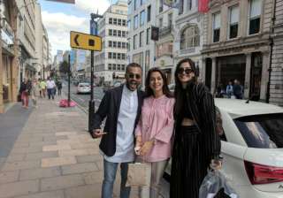 Sonam Kapoor, Anand Ahuja, Juhi Chawla - India TV Sonam Kapoor, Anand Ahuja, Juhi Chawla - India TV