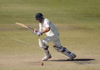 Karun Nair bats during the Quadrangular Series... Karun Nair bats during the Quadrangular Series...
