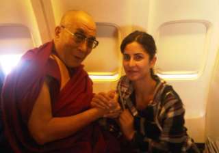Katrina Kaif, Dalai Lama Katrina Kaif, Dalai Lama