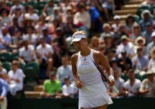 Angelique Kerber was beaten by Garbine Muguruza... Angelique Kerber was beaten by Garbine Muguruza...
