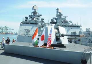 US, India, Japan kick off Malabar Naval Exercise... US, India, Japan kick off Malabar Naval Exercise...