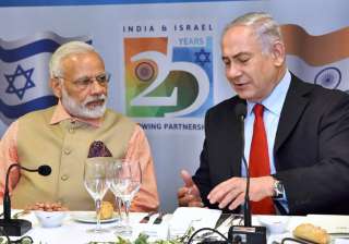 PM Modi and Benjamin Netanyahu at the 1st Israel... PM Modi and Benjamin Netanyahu at the 1st Israel...