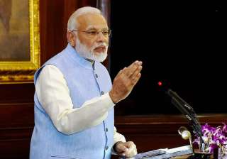 PM Modi address special session of Parliament -... PM Modi address special session of Parliament -...