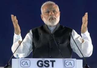 PM Modi addresses ICAI event post GST launch -... PM Modi addresses ICAI event post GST launch -...