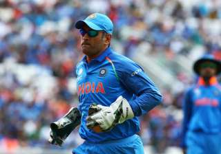 MS Dhoni of India during the ICC Champions Trophy... MS Dhoni of India during the ICC Champions Trophy...