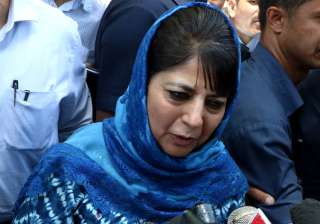 Jammu and Kashmir Chief Minister Mehbooba Mufti ... Jammu and Kashmir Chief Minister Mehbooba Mufti ...