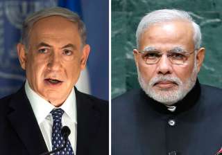 File pic of Benjamin Netanyahu and Narendra Modi... File pic of Benjamin Netanyahu and Narendra Modi...