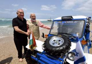 Modi, Netanyahu witness pioneering water... Modi, Netanyahu witness pioneering water...