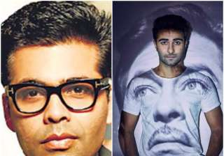 Karan Johar and Aadar Jain - India TV Karan Johar and Aadar Jain - India TV