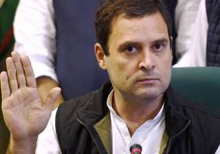 File pic of Congress vice-president Rahul Gandhi ... File pic of Congress vice-president Rahul Gandhi ...