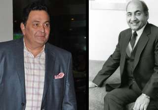 Rishi Kapoor, Mohammed Rafi Rishi Kapoor, Mohammed Rafi