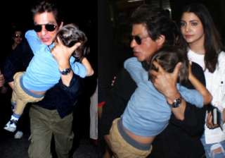 Shah Rukh Khan, Anushka Sharma, AbRam Shah Rukh Khan, Anushka Sharma, AbRam