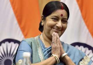 Man arrested for using forged letters of Sushma... Man arrested for using forged letters of Sushma...