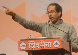 File pic of Shiv Sena supremo Uddhav Thackeray -... File pic of Shiv Sena supremo Uddhav Thackeray -...