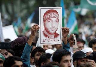 India slams Pakistan for glorifying Burhan Wani ... India slams Pakistan for glorifying Burhan Wani ...