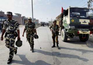 Not entered Dera headquarters: Army, Haryana... Not entered Dera headquarters: Army, Haryana...