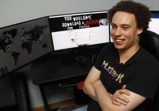 Briton Marcus Hutchins was regarded a hero when... Briton Marcus Hutchins was regarded a hero when...