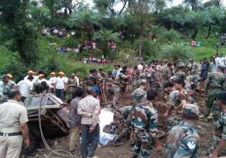 Himachal landslide: Death toll reaches 46, rescue... Himachal landslide: Death toll reaches 46, rescue...