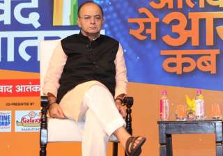 Arun Jaitley at Vande Mataram India TV - India TV Arun Jaitley at Vande Mataram India TV - India TV
