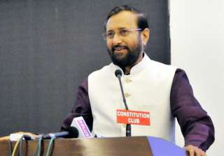 File pic of Prakash Javadekar - India TV File pic of Prakash Javadekar - India TV