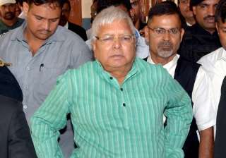 File pic of RJD supremo Lalu Prasad Yadav -... File pic of RJD supremo Lalu Prasad Yadav -...