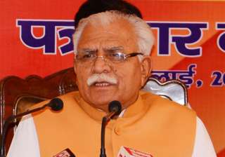 Dera violence: BJP rules out removal of Haryana... Dera violence: BJP rules out removal of Haryana...
