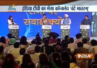 Vande Mataram IndiaTV Conclave Vande Mataram IndiaTV Conclave