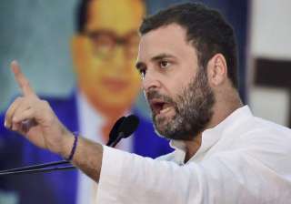 Congress VP Rahul Gandhi targeted PM Modi over... Congress VP Rahul Gandhi targeted PM Modi over...
