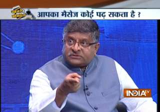 Ravi Shankar Prasad - India TV Ravi Shankar Prasad - India TV