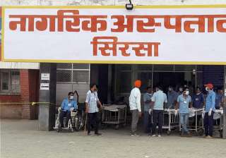 File pic - A view of civil hospital in Sirsa -... File pic - A view of civil hospital in Sirsa -...