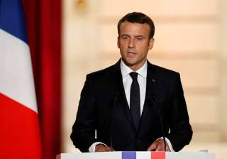 French President Emmanuel Macron, makeup, india tv French President Emmanuel Macron, makeup, india tv