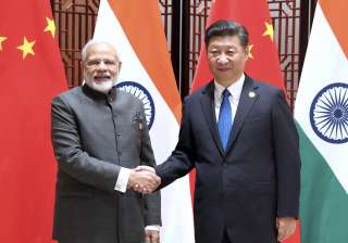 PM Modi and President Jinping PM Modi and President Jinping