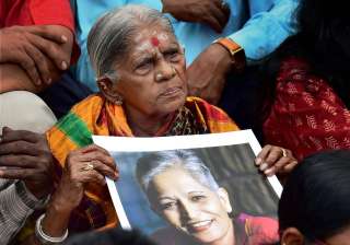 The killing of Gauri Lankesh has sparked protests... The killing of Gauri Lankesh has sparked protests...