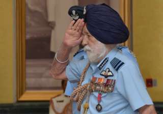 Marshal of Indian Air Force Arjan Singh passes... Marshal of Indian Air Force Arjan Singh passes...