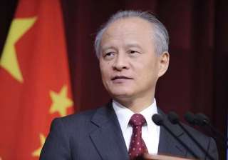 Chinese ambassador to the US, Cui Tiankai - India... Chinese ambassador to the US, Cui Tiankai - India...