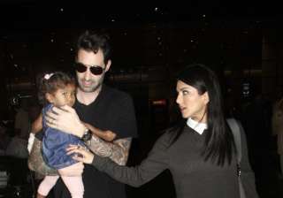 Sunny Leone and husband Daniel Weber clicked with... Sunny Leone and husband Daniel Weber clicked with...