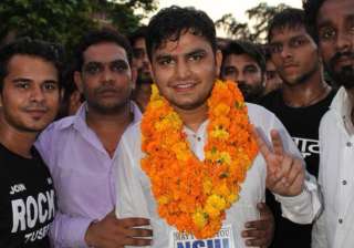 File pic - NSUI's Rocky Tusheed won president's... File pic - NSUI's Rocky Tusheed won president's...
