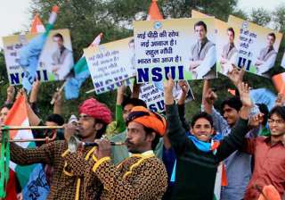 NSUI alleges tampering of DUSU results at behest... NSUI alleges tampering of DUSU results at behest...