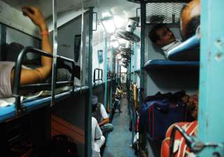 Pssengers in reserved coaches can sleep only... Pssengers in reserved coaches can sleep only...