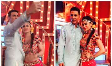 Akshay Kumar, Mouni Roy Akshay Kumar, Mouni Roy