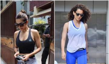Malaika Arora and Kangana Ranuaut - India TV Malaika Arora and Kangana Ranuaut - India TV