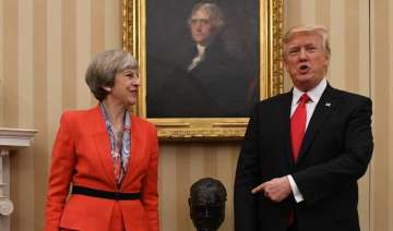 Trump offers 'warm support' to Theresa May after... Trump offers 'warm support' to Theresa May after...