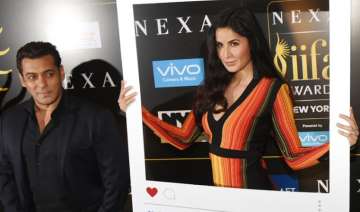 Salman Khan and Katrina Kaif share adorable... Salman Khan and Katrina Kaif share adorable...