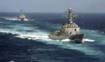 As tensions heighten, Chinese warships slink in... As tensions heighten, Chinese warships slink in...