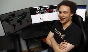 Briton Marcus Hutchins was regarded a hero when... Briton Marcus Hutchins was regarded a hero when...